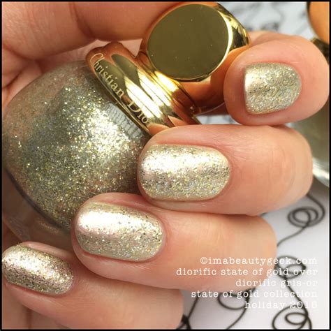 dior nail polish swatches 2015|DIOR HOLIDAY 2015 STATE OF GOLD VERNIS SWATCHES .